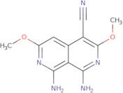 1,8-Diamino-3,6-dimethoxy-2,7-naphthyridine-4-carbonitrile