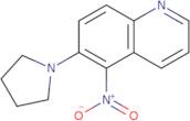 5-Nitro-6-(pyrrolidin-1-yl)quinoline