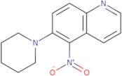 5-Nitro-6-(piperidin-1-yl)quinoline