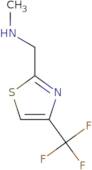 Methyl({[4-(trifluoromethyl)-1,3-thiazol-2-yl]methyl})amine