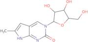 6-Methyl-3-(β-D-2-ribofuranosyl)pyrrolo[2,3-d]pyrimidin-2-one