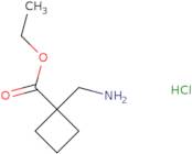 Ethyl 1-(aminomethyl)cyclobutane-1-carboxylate hydrochloride