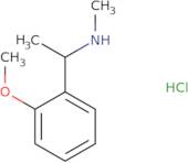 [1-(2-Methoxyphenyl)ethyl]methylamine hydrochloride