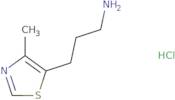 [3-(4-Methyl-1,3-thiazol-5-yl)propyl]amine hydrochloride