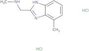 N-Methyl-1-(7-methyl-1H-benzimidazol-2-yl)methanamine dihydrochloride