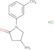 4-Amino-1-(3-methylphenyl)-2-pyrrolidinone hydrochloride