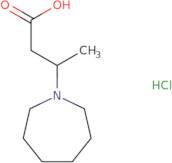 3-(1-Azepanyl)butanoic acid hydrochloride