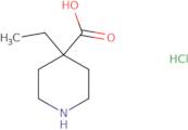 4-Ethylpiperidine-4-carboxylic acid hydrochloride