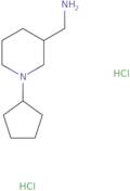 [(1-Cyclopentyl-3-piperidinyl)methyl]amine dihydrochloride