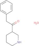 2-Phenyl-1-(3-piperidinyl)ethanone hydrate