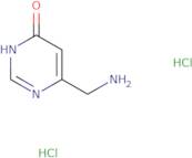 6-(Aminomethyl)-1H-pyrimidin-4-one dihydrochloride