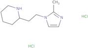 2-[2-(2-Methyl-1H-imidazol-1-yl)ethyl]piperidine dihydrochloride