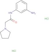 N-(3-Aminophenyl)-2-(1-pyrrolidinyl)acetamide dihydrochloride