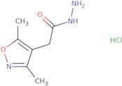 2-(3,5-Dimethyl-4-isoxazolyl)acetohydrazide hydrochloride