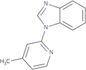 1-(4-Methylpyridin-2-yl)-1H-1,3-benzodiazole