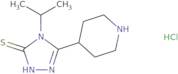 5-(Piperidin-4-yl)-4-(propan-2-yl)-4H-1,2,4-triazole-3-thiol hydrochloride