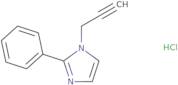 2-Phenyl-1-(prop-2-yn-1-yl)-1H-imidazole hydrochloride