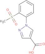 1-(2-Methanesulfonylphenyl)-1H-pyrazole-4-carboxylic acid