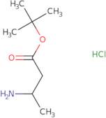 tert-Butyl 3-aminobutanoate hydrochloride