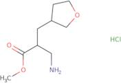 Methyl 3-amino-2-(oxolan-3-ylmethyl)propanoate hydrochloride