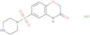 6-(Piperazine-1-sulfonyl)-3,4-dihydro-2H-1,4-benzoxazin-3-one hydrochloride