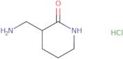 3-(Aminomethyl)piperidin-2-one hydrochloride