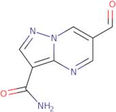 6-Formylpyrazolo[1,5-a]pyrimidine-3-carboxamide