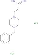 3-(4-Benzylpiperazin-1-yl)propanimidamide dihydrochloride