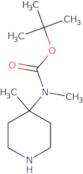 tert-Butyl N-methyl-N-(4-methylpiperidin-4-yl)carbamate