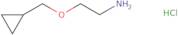 2-(Cyclopropylmethoxy)ethan-1-amine hydrochloride