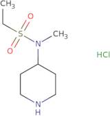 N-Methyl-N-(piperidin-4-yl)ethane-1-sulfonamide hydrochloride