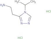 2-[4-(Propan-2-yl)-4H-1,2,4-triazol-3-yl]ethan-1-amine dihydrochloride