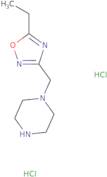 1-[(5-Ethyl-1,2,4-oxadiazol-3-yl)methyl]piperazine dihydrochloride