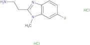 2-(6-Fluoro-1-methyl-1H-1,3-benzodiazol-2-yl)ethan-1-amine dihydrochloride