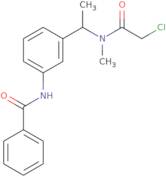 N-{3-[1-(2-Chloro-N-methylacetamido)ethyl]phenyl}benzamide