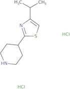 4-[4-(Propan-2-yl)-1,3-thiazol-2-yl]piperidine dihydrochloride