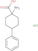 1-Amino-4-phenylcyclohexane-1-carboxylic acid hydrochloride