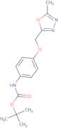 tert-Butyl N-{4-[(5-methyl-1,3,4-oxadiazol-2-yl)methoxy]phenyl}carbamate