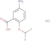 5-Amino-2-(difluoromethoxy)benzoic acid hydrochloride
