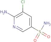 6-Amino-5-chloropyridine-3-sulfonamide