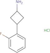 3-(2-Fluorophenyl)cyclobutan-1-amine hydrochloride