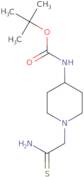 tert-Butyl N-[1-(carbamothioylmethyl)piperidin-4-yl]carbamate
