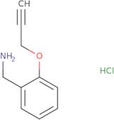 [2-(Prop-2-yn-1-yloxy)phenyl]methanamine hydrochloride