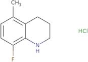 8-Fluoro-5-methyl-1,2,3,4-tetrahydroquinoline hydrochloride