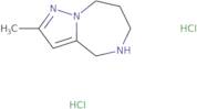 2-Methyl-5,6,7,8-tetrahydro-4H-pyrazolo[1,5-a][1,4]diazepine dihydrochloride