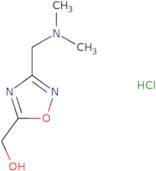 {3-[(Dimethylamino)methyl]-1,2,4-oxadiazol-5-yl}methanol hydrochloride