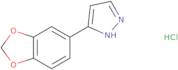 3-(1,3-Benzodioxol-5-yl)-1H-pyrazole hydrochloride