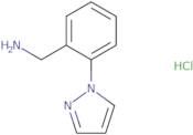 [2-(1H-Pyrazol-1-yl)benzyl]amine hydrochloride