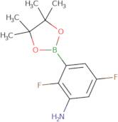 2,5-Difluoro-3-(4,4,5,5-tetramethyl-1,3,2-dioxaborolan-2-yl)aniline