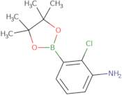 2-Chloro-3-(4,4,5,5-tetramethyl-1,3,2-dioxaborolan-2-yl)aniline